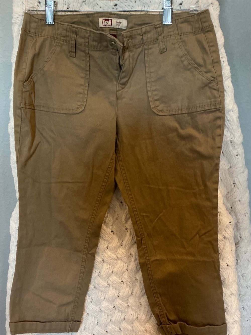 Khaki Capris